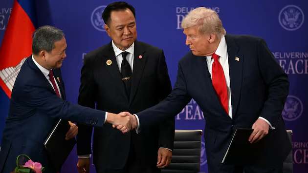Cambodia and Thailand sign expanded ceasefire alongside truce-broker Trump