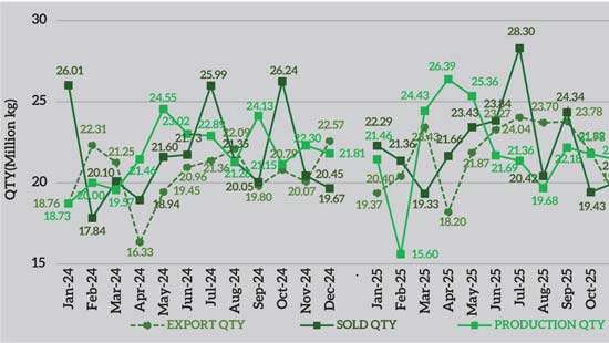 Tea Industry Overview for the period January - December 2025