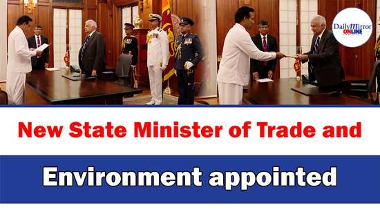 New State Minister of Trade and Environment appointed