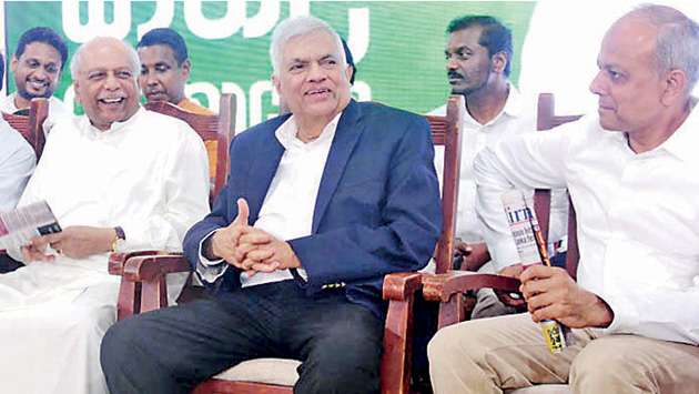 Are we going to clean the dirt and create an L board Parliament? :Ranil