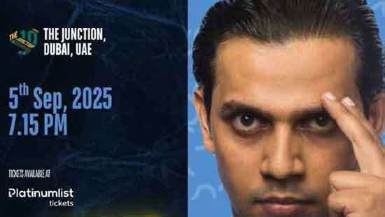 ‘Yasas the Mentalist’ to perform in Dubai this Friday