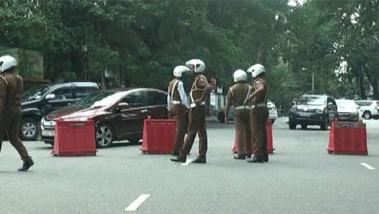Road closed as police and army called to prevent planned protest outside SLC