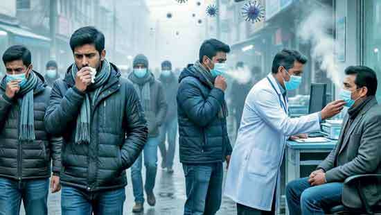 Cold weather triggers rise in viral illnesses