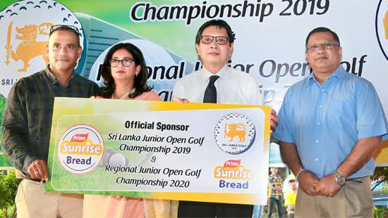 Prima Sunrise Bread continues to support Junior Golf –sponsors Sri Lanka Junior Open for 12th consecutive year