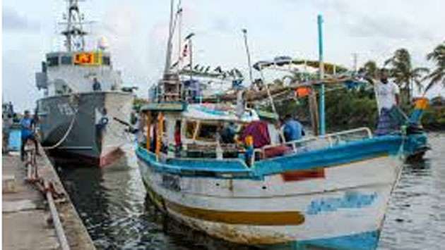 Sri Lanka Navy seizes fishing vessel suspected of carrying drugs, weapons