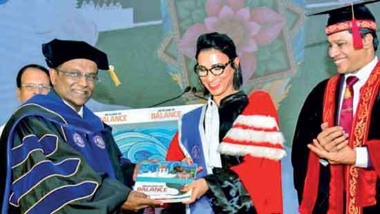 Dr. Thilanga Sumathipala launches “An Island of Balance”