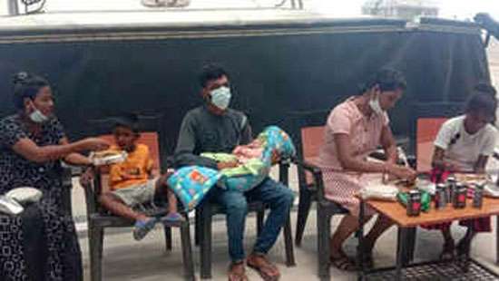 Indian coast guard rescues six Lankan fled to TN over economic crisis