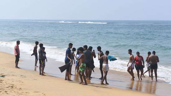 Leisure time at beach