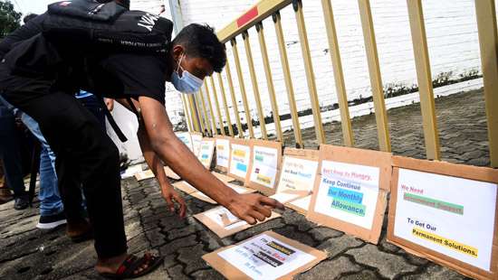 Protest by Rohingya refugees...