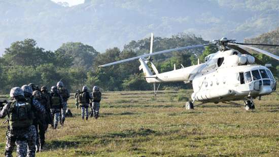 SLAF conducts combat search and rescue exercise