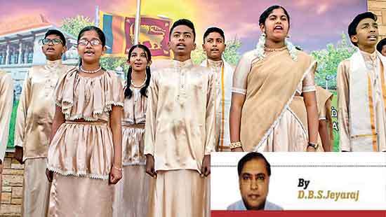 Singing the National Anthem in Tamil is Being Sri Lankan and Being Tamil