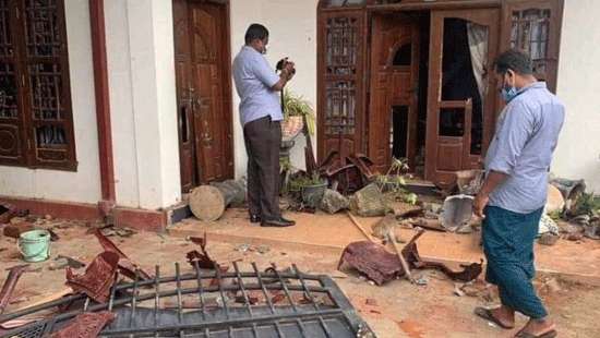 Kinniya ferry tragedy: MP's house comes under attack