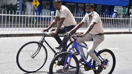 Bicycles are back.....