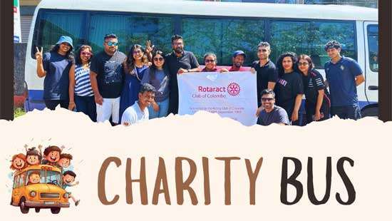 The Rotaract Club of Colombo’s Premier Community Service Project: A 48-Hour Initiative called the Charity Bus held on the 15th and 16th of February 2025.