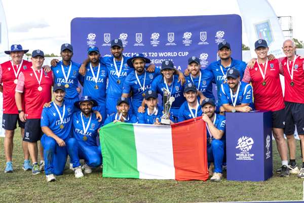 Italy advance in Men’s T20 World Cup 2026 Qualification after victory in Rome