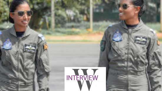 military aviators Pavithra Gunaratne and Rangana Weerawardana