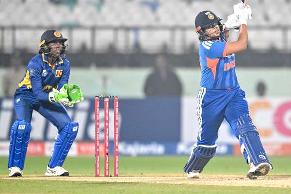 Shafali’s unbeaten fifty helps India cruise past Sri Lanka