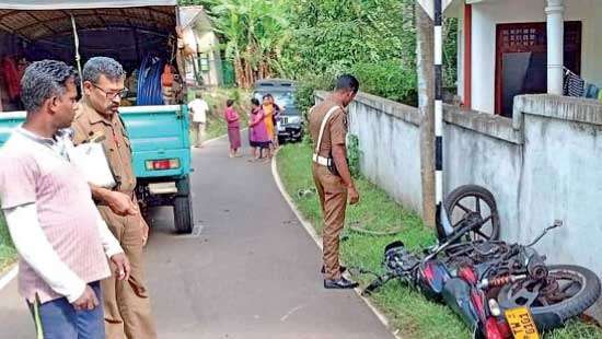 Schoolboy dies in tragic motorcycle collision with double-cab