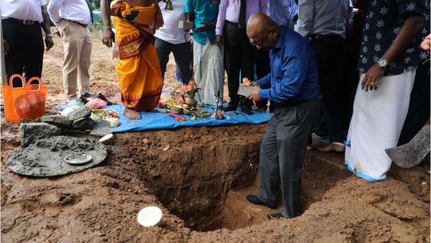 Groundbreaking for Jaffna’s first indoor stadium kicks off