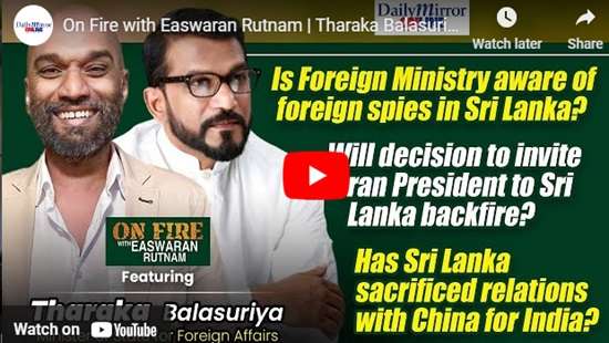 Is Foreign Ministry aware of foreign spies in Sri Lanka?