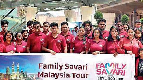 Ceylinco Life concludes Family Savari 18 with Malaysia tour