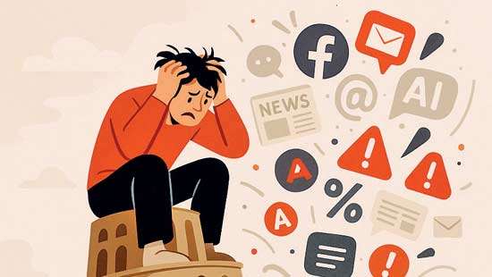 When falsehoods become power