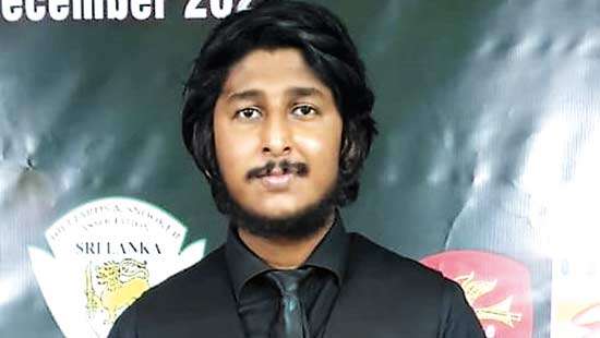 Thaha bags third successive snooker title
