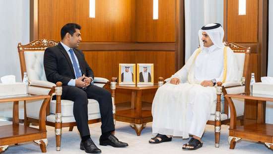 Kanchana met Qatar’s Energy Affairs State Minister