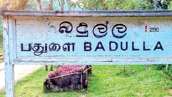 Badulla district endangered
