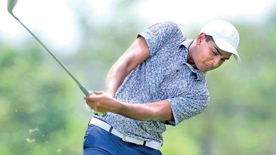 Algama storms ahead at Kandy junior golf