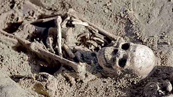 The story of  mass graves in Sri Lanka