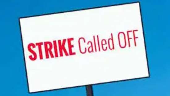 Ongoing strike action by Health workers called off