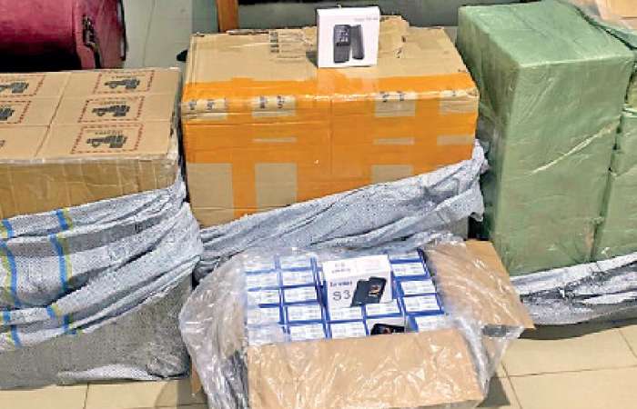 Man arrested with mobile phones valued at 7.5 MN