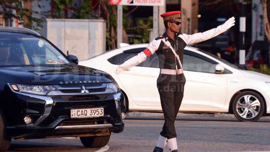 Military Police to control traffic