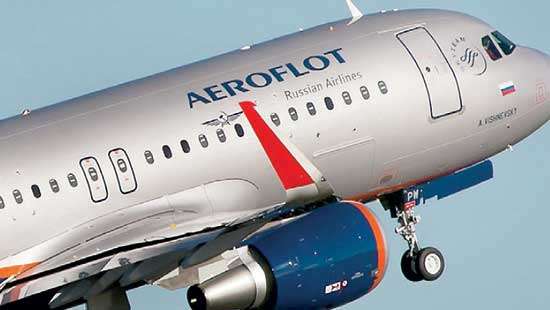 Russian airline “Aeroflot’ to fly to Colombo on November 4