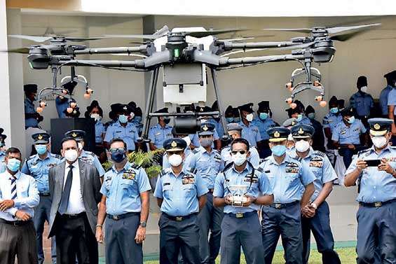 SLAF to protect environment with drones