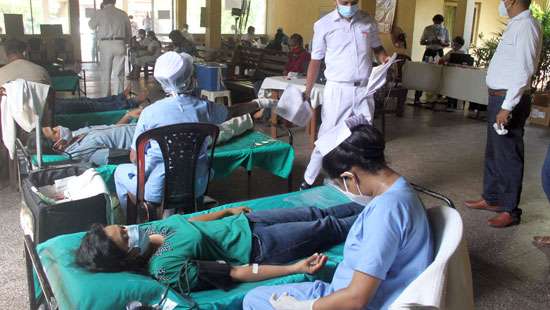 Blood donation campaign