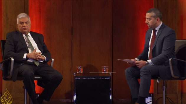 EU funded agencies called for my resignation - Ranil tells Al Jazeera