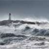 Rough seas warning for coastal waters