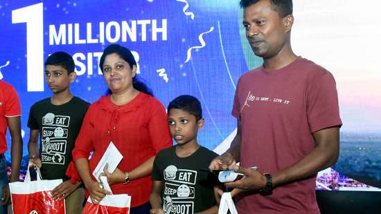 One millionth visitor to Lotus Tower since its opening