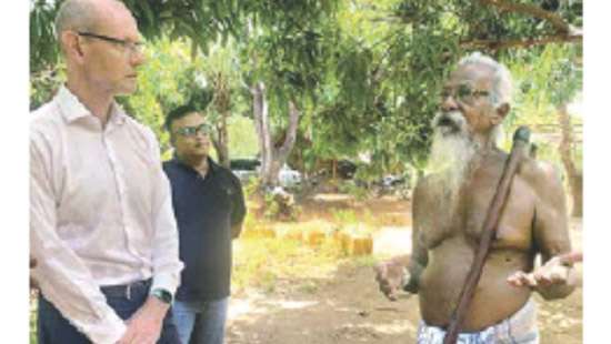 Aussie envoy discusses challenges of Veddha community
