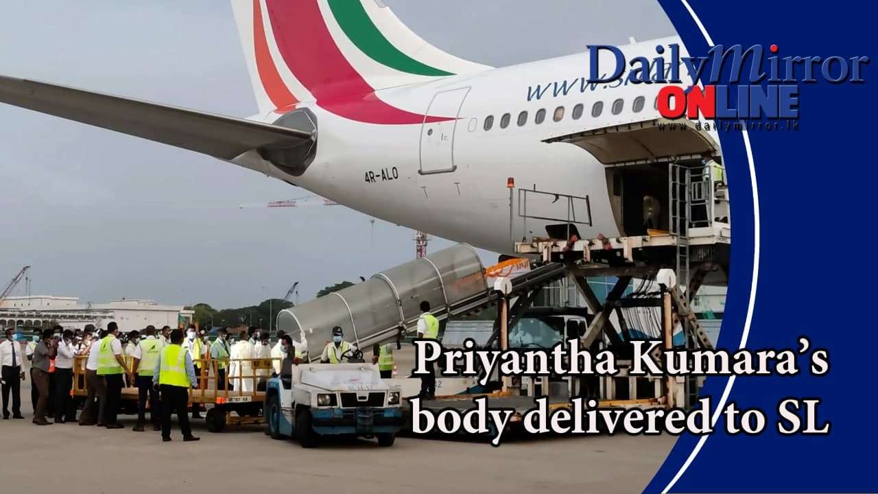 Priyantha Kumara’s body delivered to SL