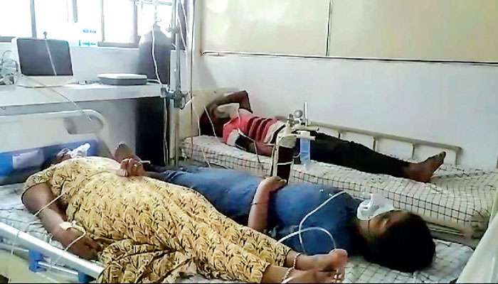 Four hospitalised after inhaling smoke from generator