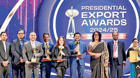 Top exporters earn national honours as Sri Lanka targets stronger global presence