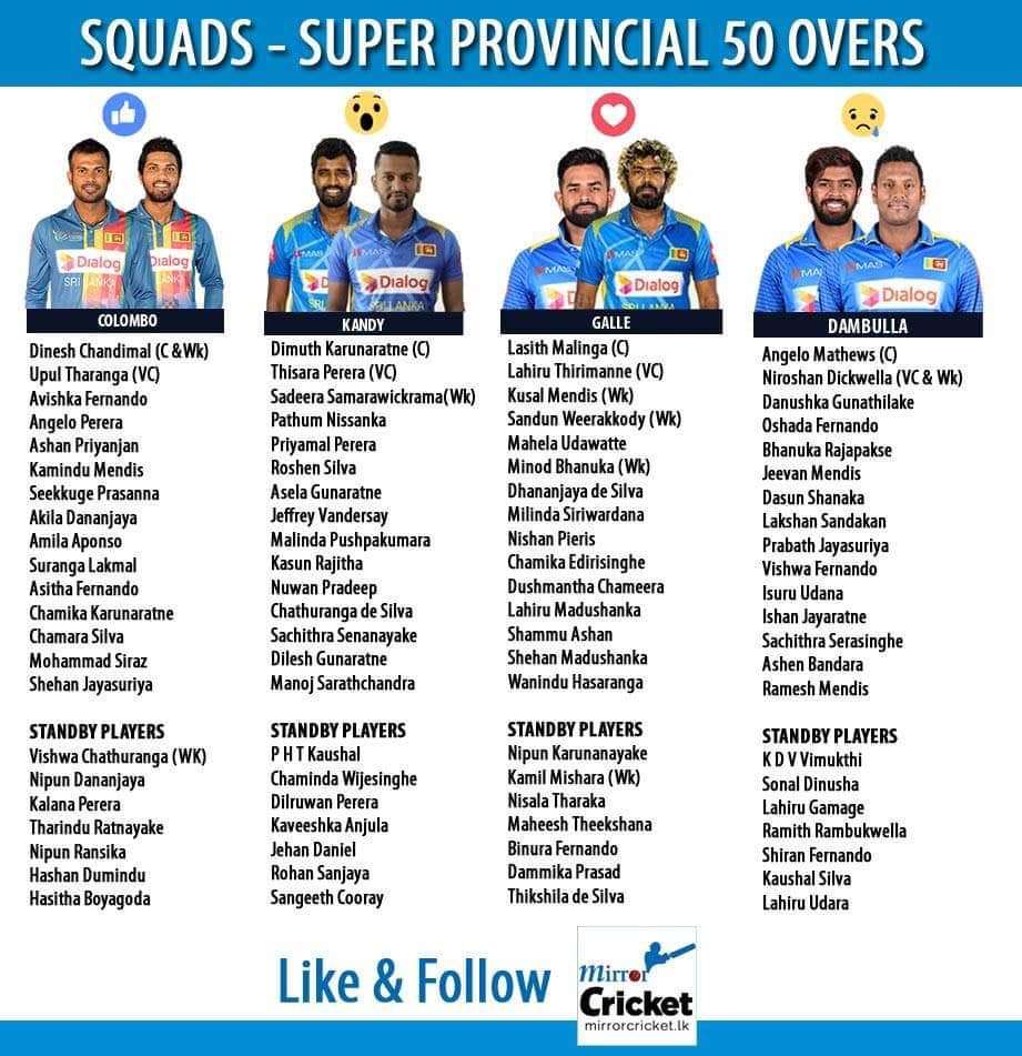 88 players picked for Super Provincial Tournament