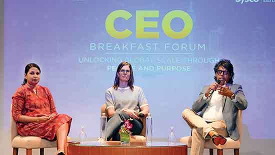 Sysco’s Lise Monahan highlights people and purpose at SLASSCOM CEO Breakfast Event