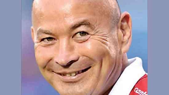 Eddie Jones in Sri Lanka