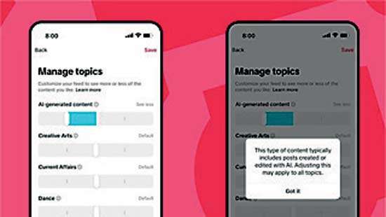 TikTok announces updates designed to increase transparency around AIGC