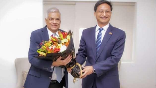 Chinese Ambassador meets Ranil