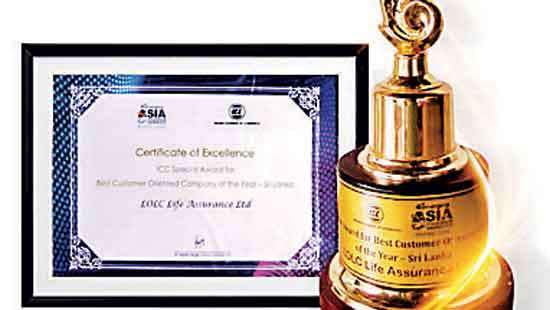 LOLC Life Assurance wins ‘Best Customer-Oriented Company Award’